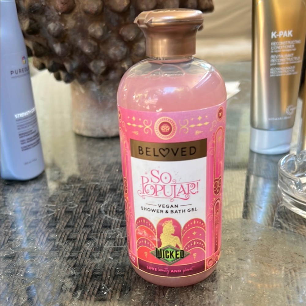 Beloved Pink Vegan Shower & Bath Gel